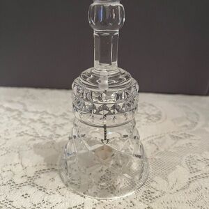 Elegant Vintage Crystal Bell